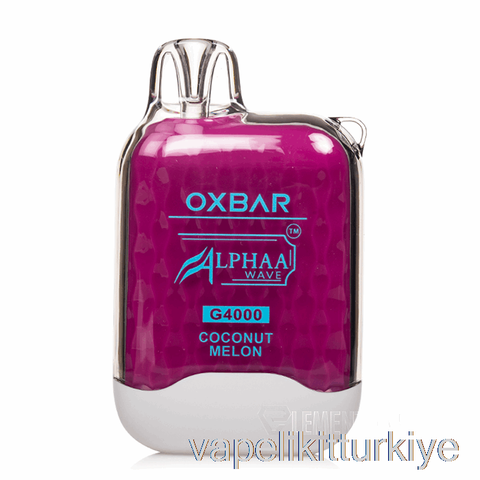 Vape Türkiye Oxbar G4000 Tek Kullanımlık Hindistan Cevizi Kavunu
